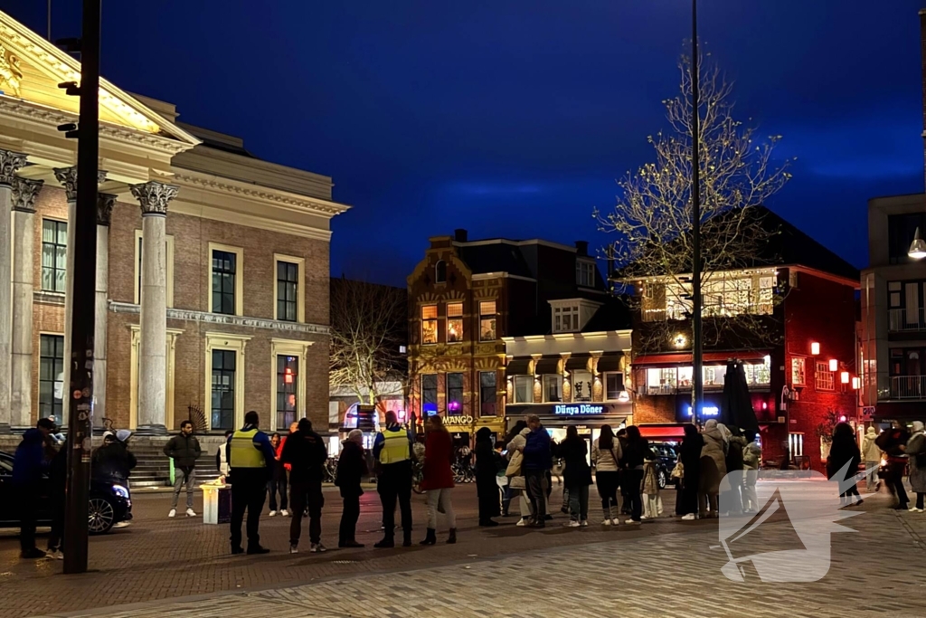 Demonstranten verzamelen zich voor demonstratie van Syrische premier