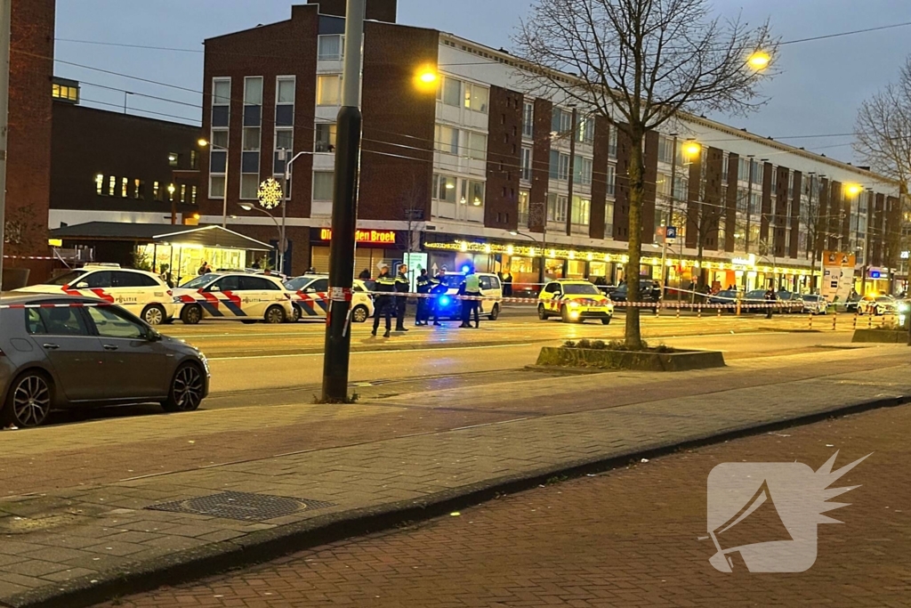 Gewonde bij schietpartij, politie zoekt verdachte