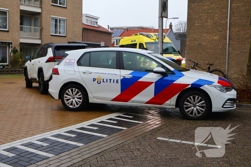 Fietser gewond bij botsing met auto