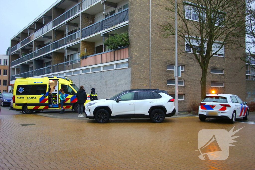 Fietser gewond bij botsing met auto