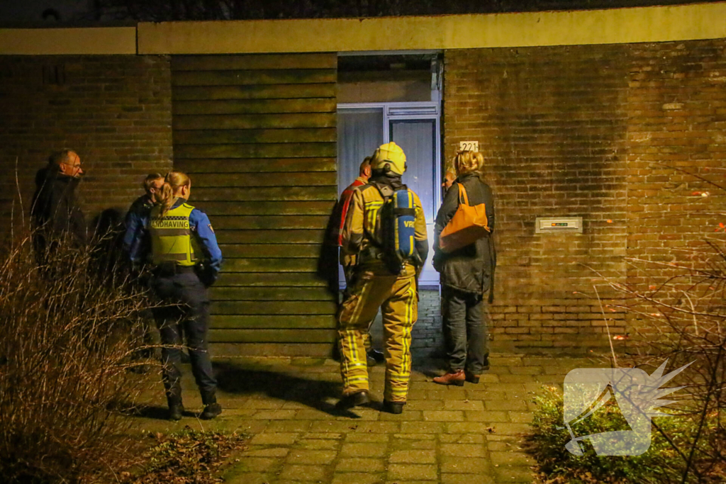 Woning vol rook door defecte kachel