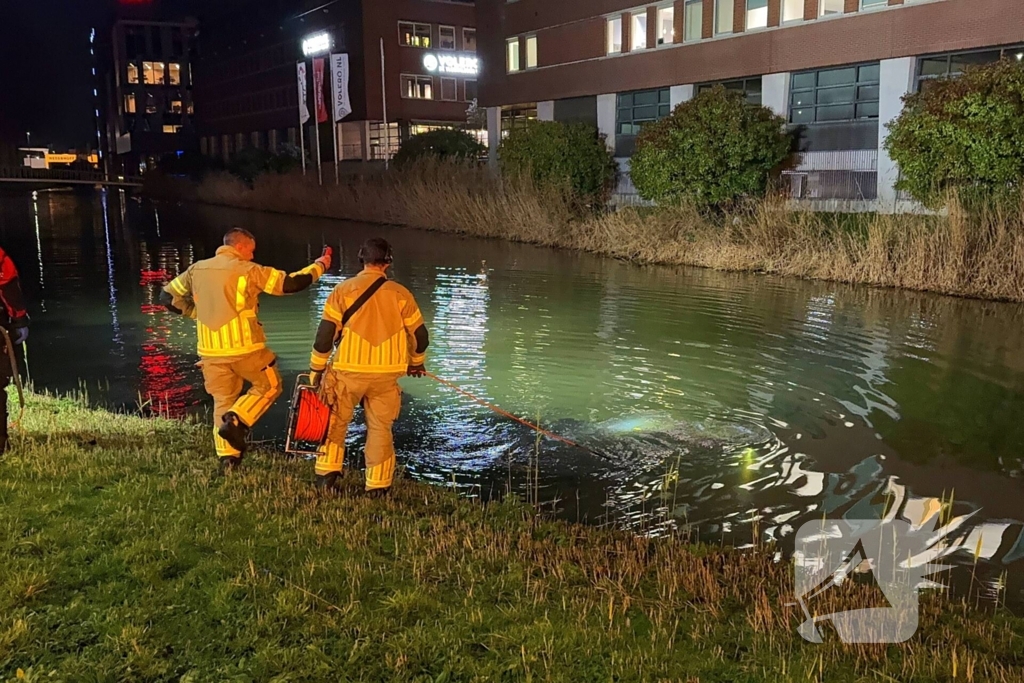 Fiets gevonden langs het water