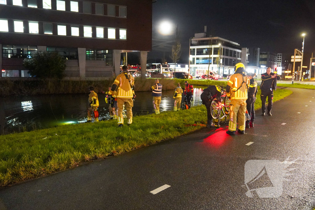 Fiets gevonden langs het water