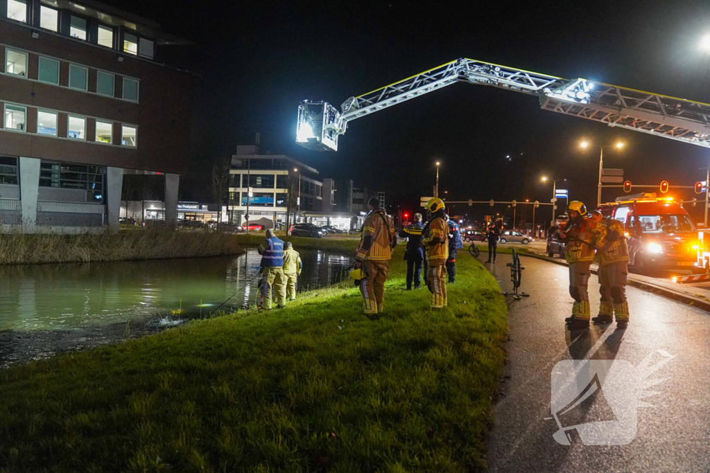 Fiets gevonden langs het water