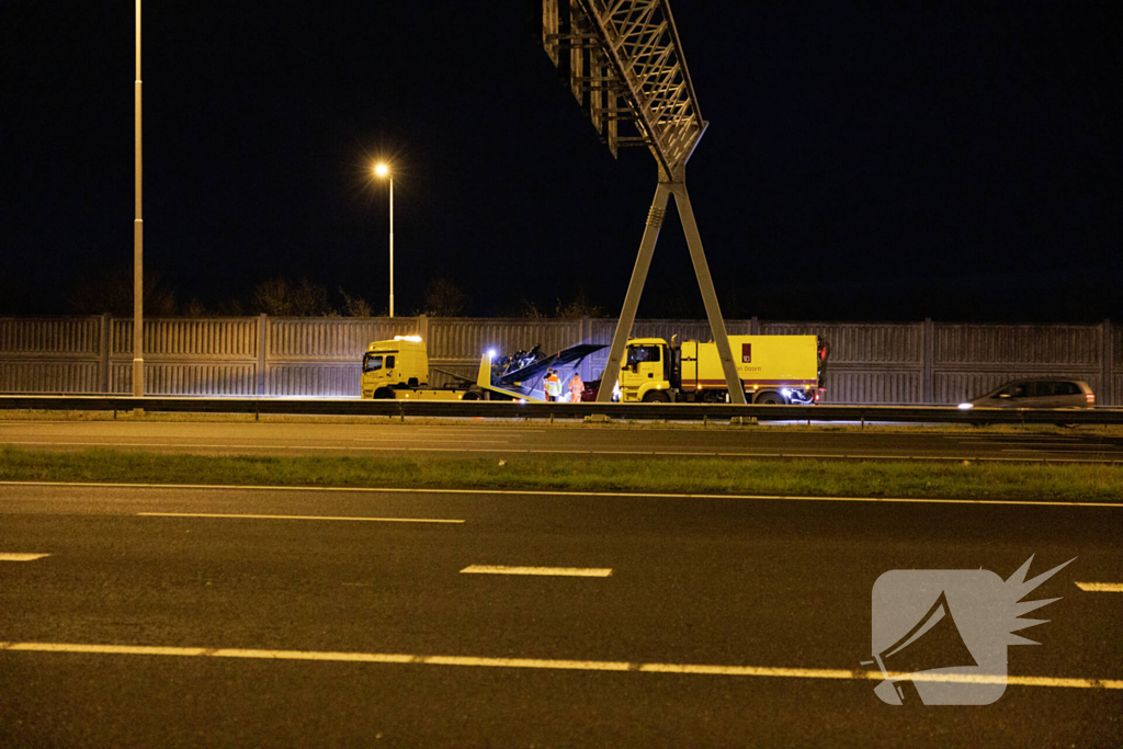 Meerdere voertuigen betrokken bij ongeval op snelweg