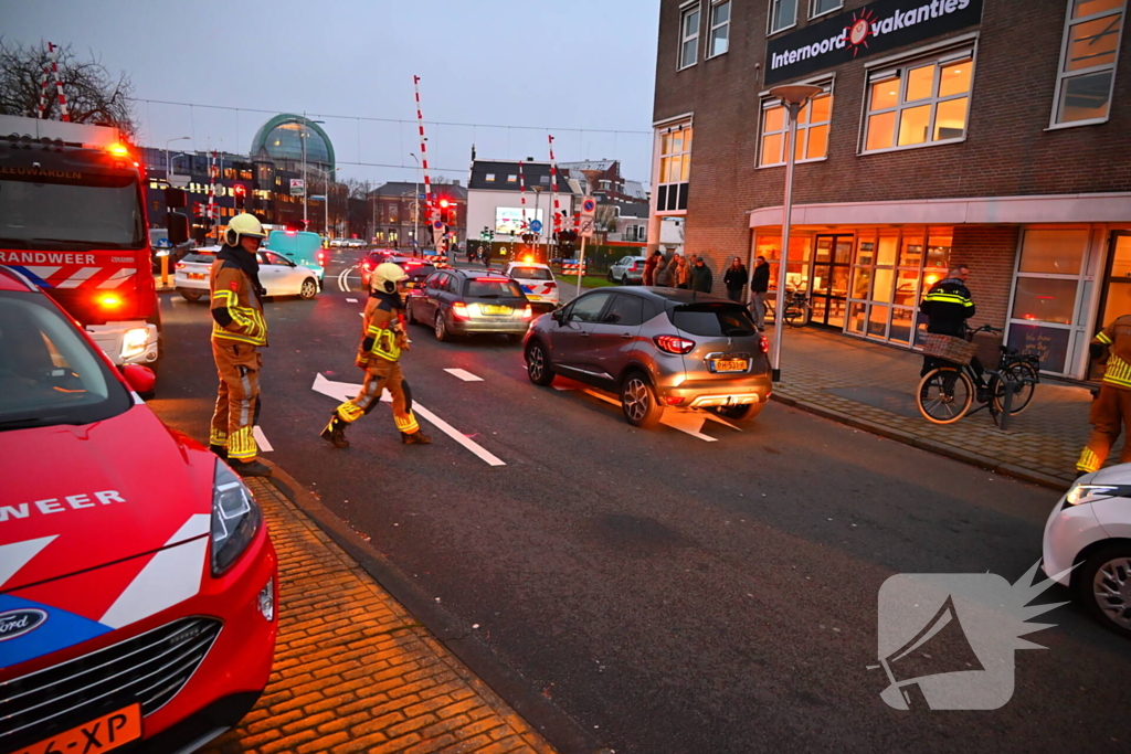 Brandweer onderzoekt gaslucht in reisbureau