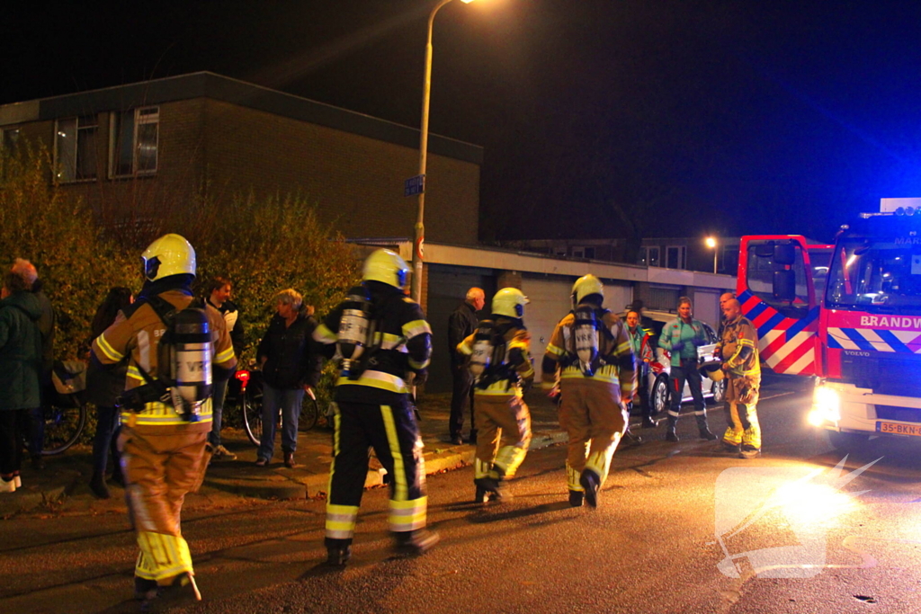 Uitslaande brand in flatwoning