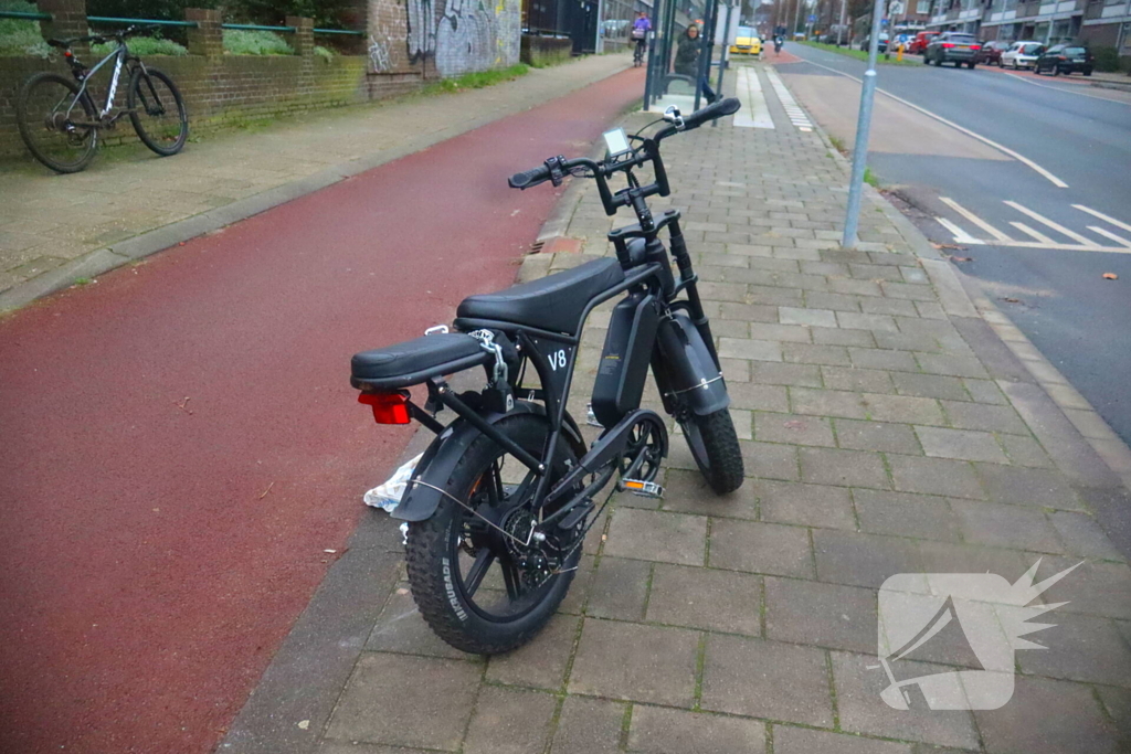 Fatbiker gewond bij aanrijding met auto