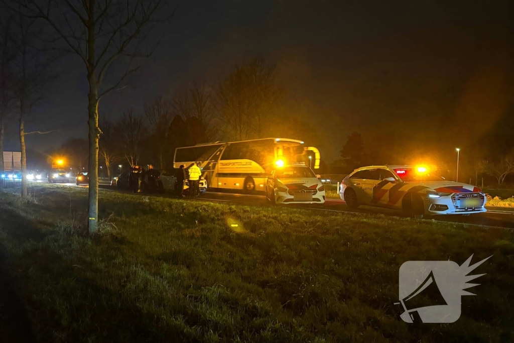 Drie auto's betrokken bij kop-staartaanrijding