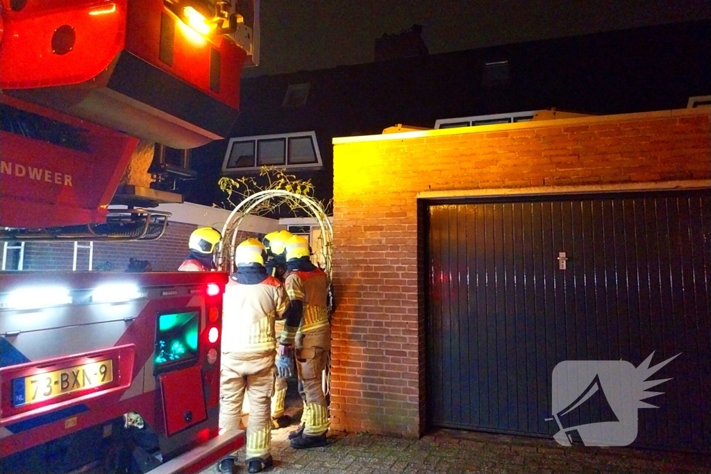 Brandweer ingezet voor brand in schoorsteen