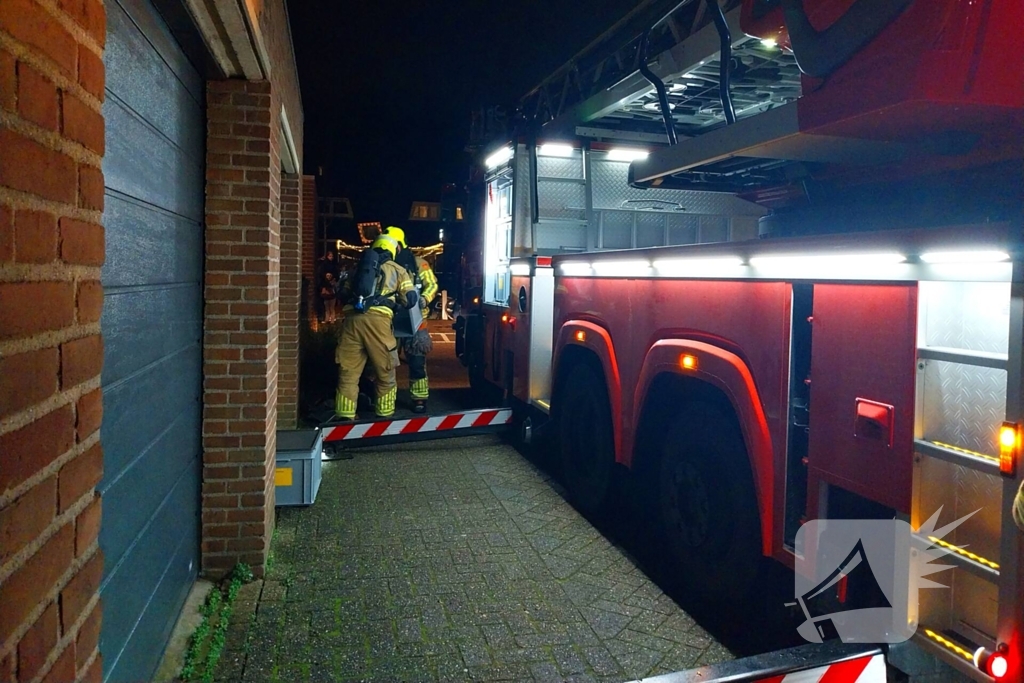 Brandweer ingezet voor brand in schoorsteen