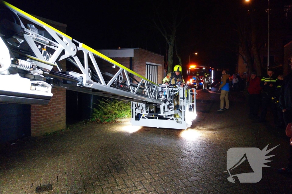 Brandweer ingezet voor brand in schoorsteen