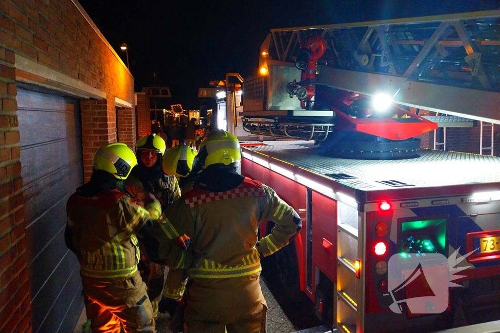 Brandweer ingezet voor brand in schoorsteen