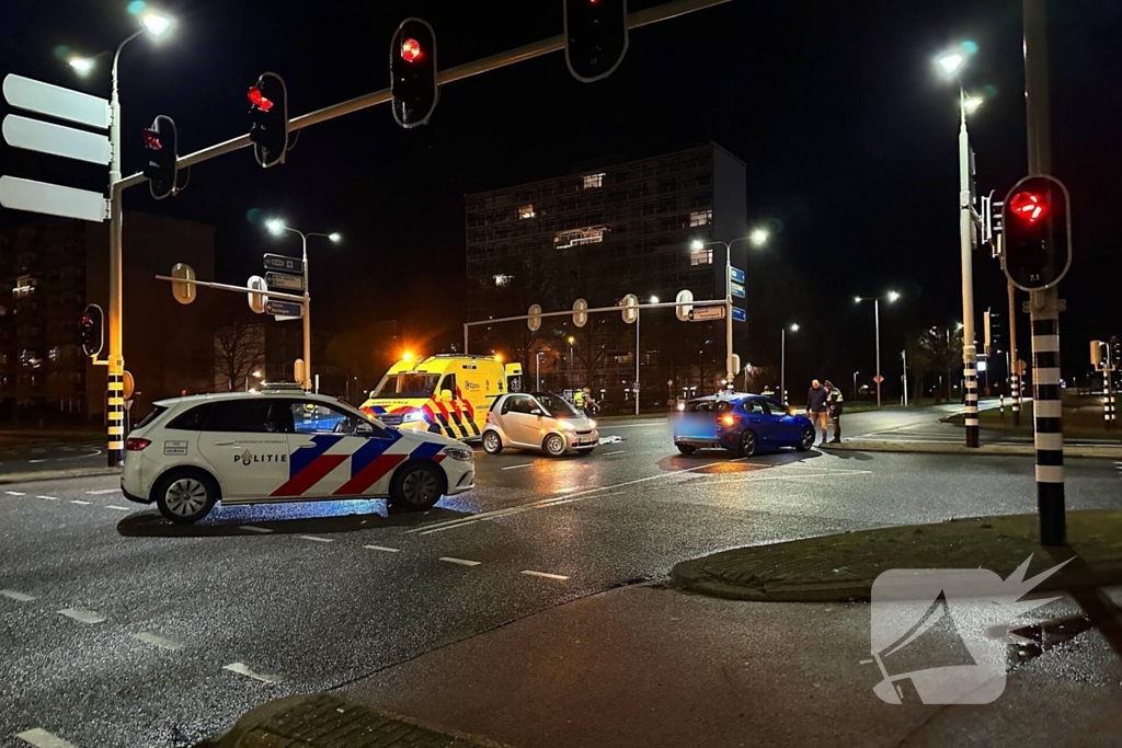 Fietser gewond bij aanrijding met auto