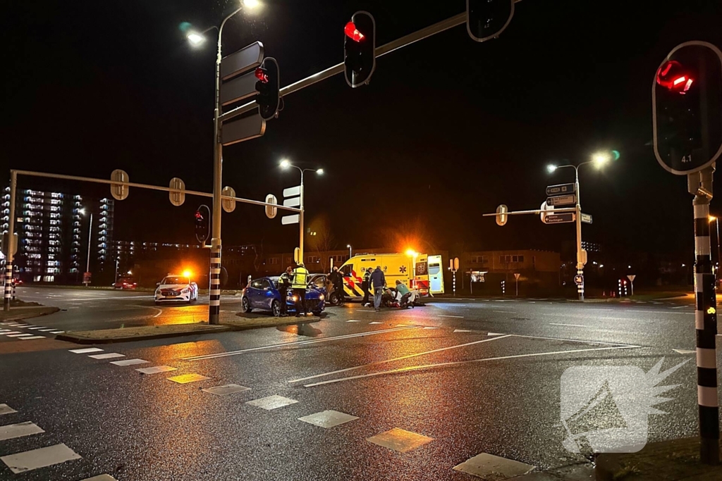 Fietser gewond bij aanrijding met auto