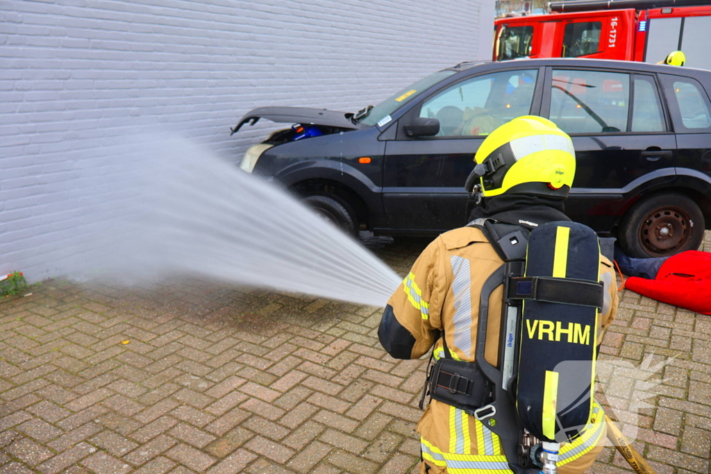 Grote belangstelling bij oefening