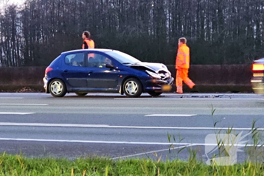 Aanrijding tussen meerdere voertuigen