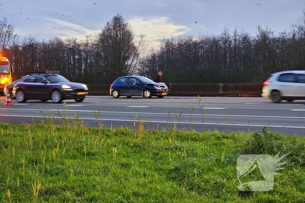 Aanrijding tussen meerdere voertuigen