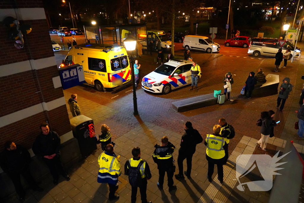 Treinverkeer gestremd door aanrijding met persoon