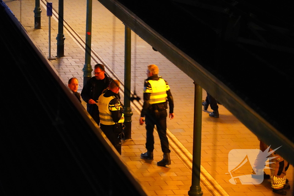 Treinverkeer gestremd door aanrijding met persoon