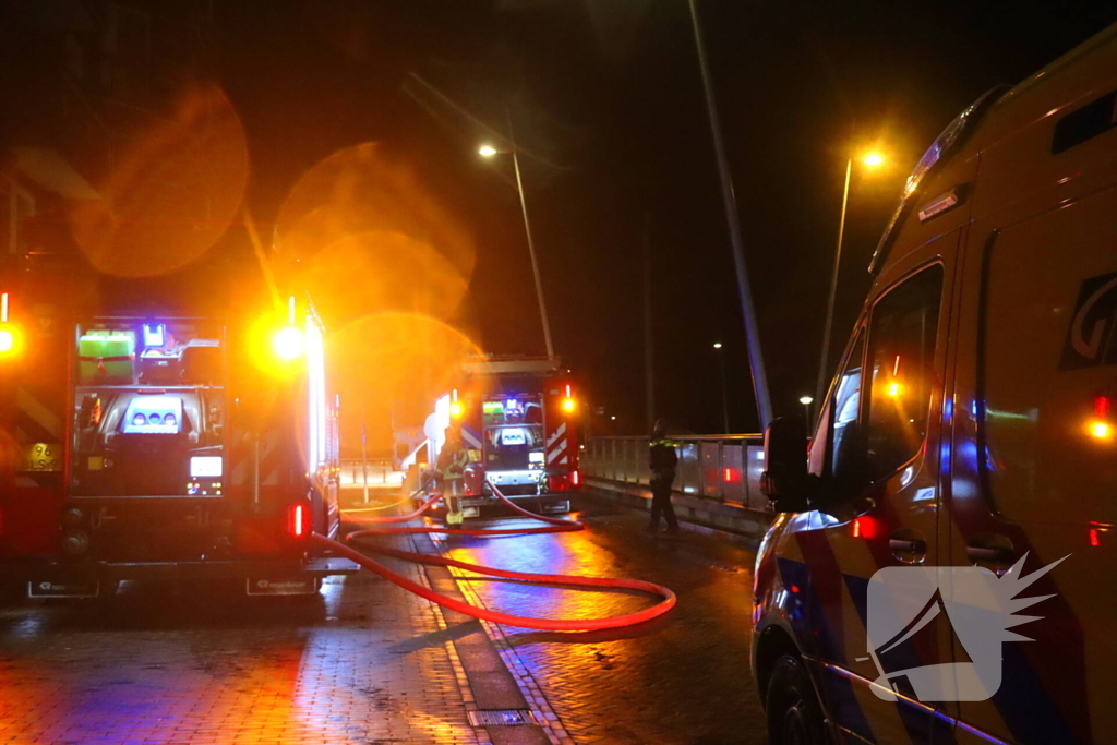 Persoon gecontroleerd na brand in woning