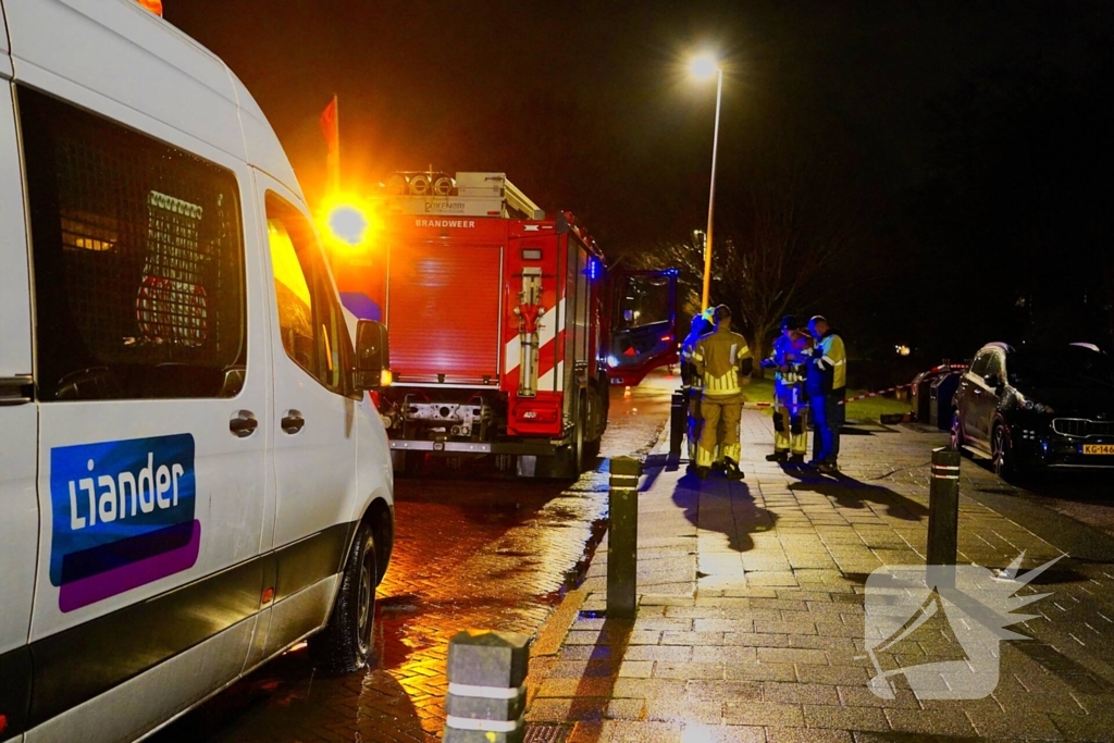 Netbeheerder ingezet na brandmelding op straat