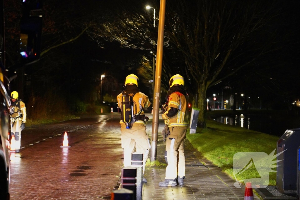 Netbeheerder ingezet na brandmelding op straat