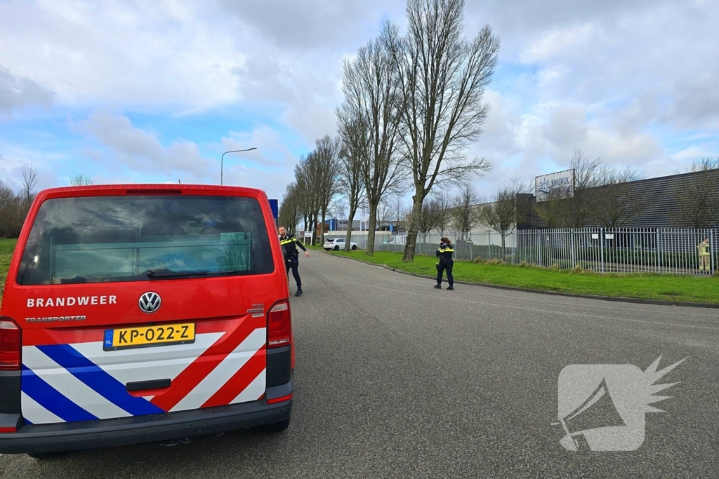 Brandweer ingezet voor brand in bedrijf