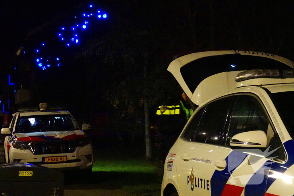 Bus purschuim tot ontploffing gebracht bij appartementencomplex