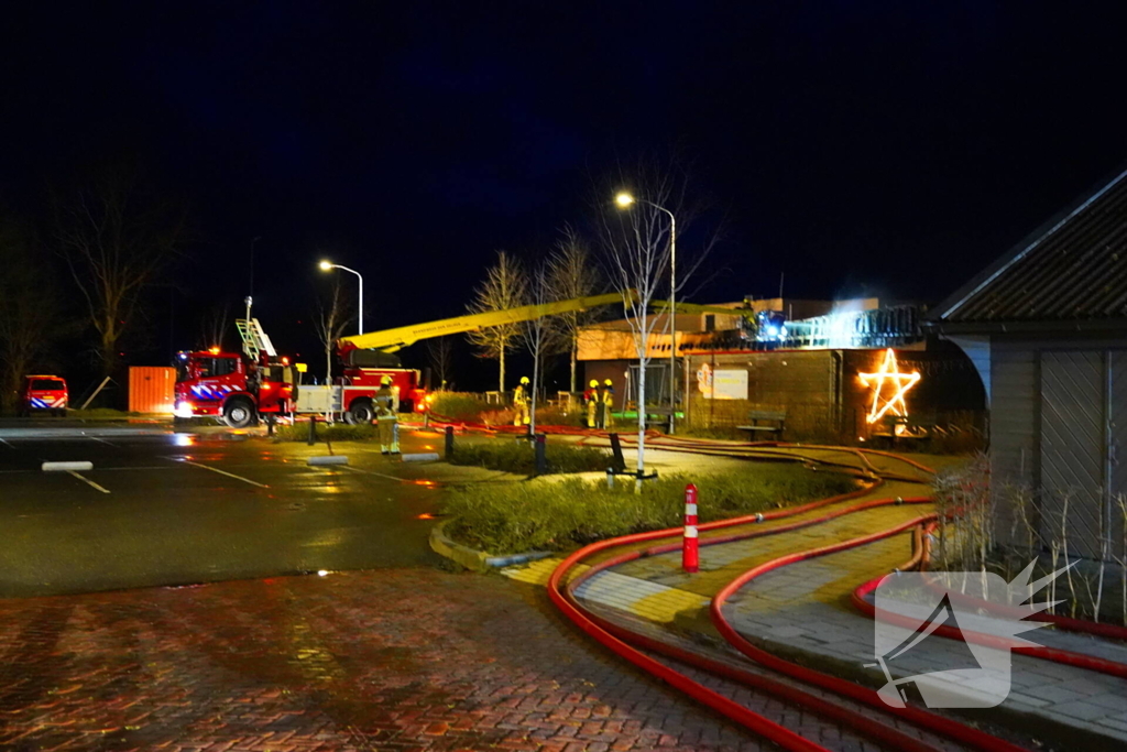 Brand in basisschool De Meertuin