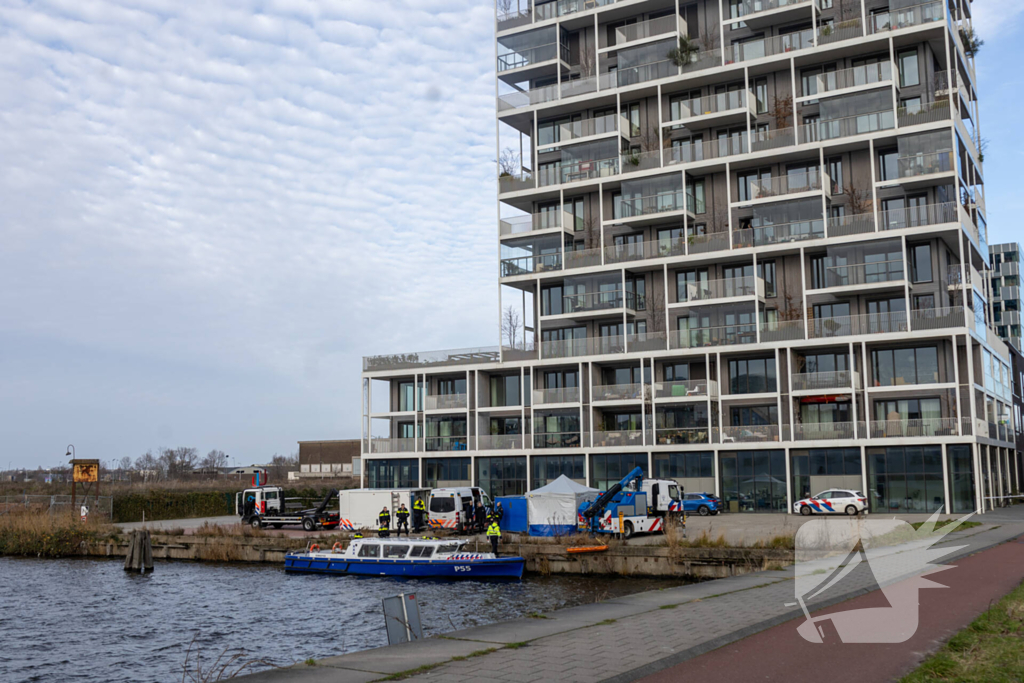 Overleden persoon gevonden in het water