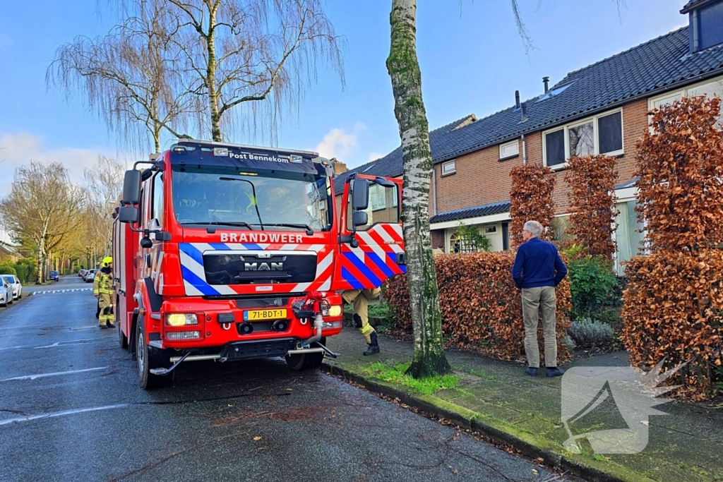 Bewoner doorboort gasleiding tijdens kluswerkzaamheden