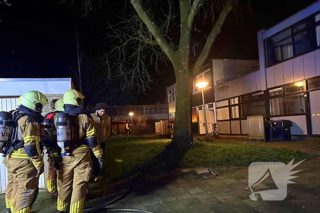 Brandweer ingezet voor keukenbrand