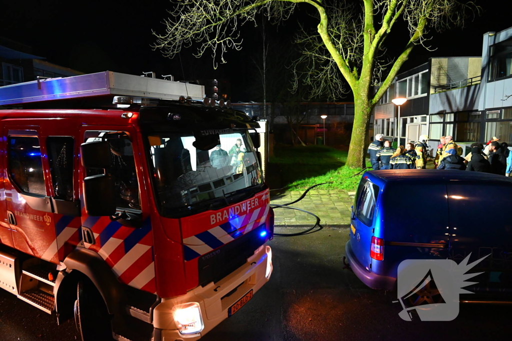 Brandweer ingezet voor keukenbrand