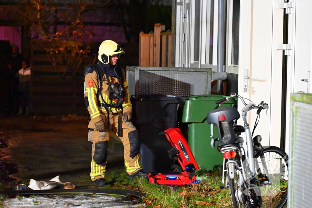 Brandweer ingezet voor keukenbrand