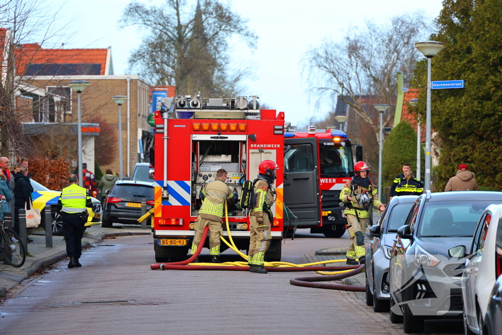 Personenauto gaat in vlammen op