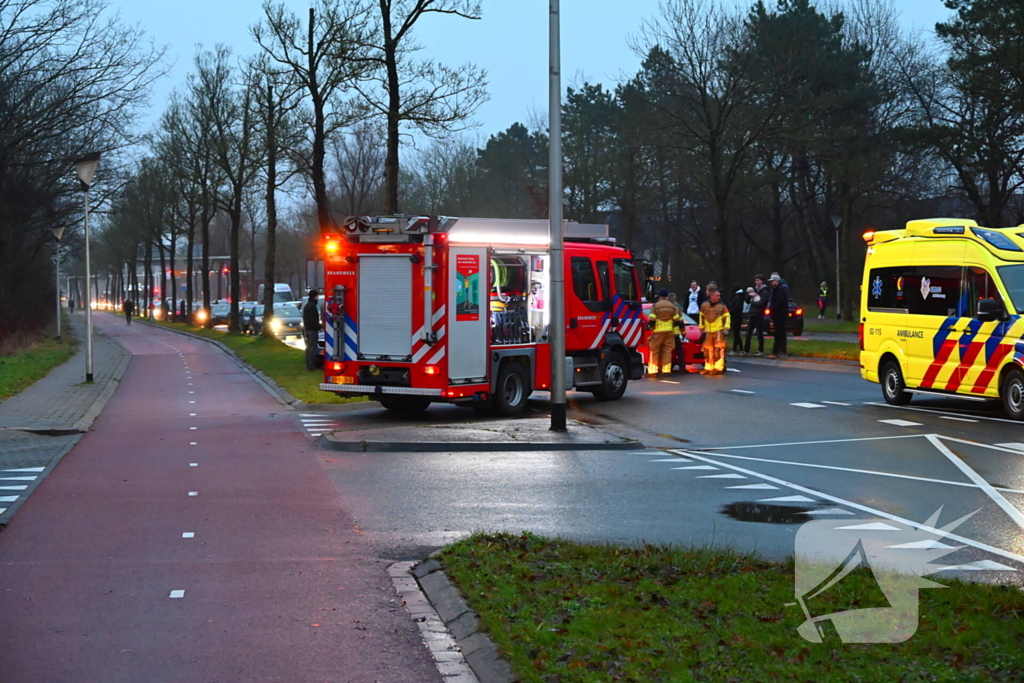 Meerdere voertuigen betrokken bij verkeersongeval