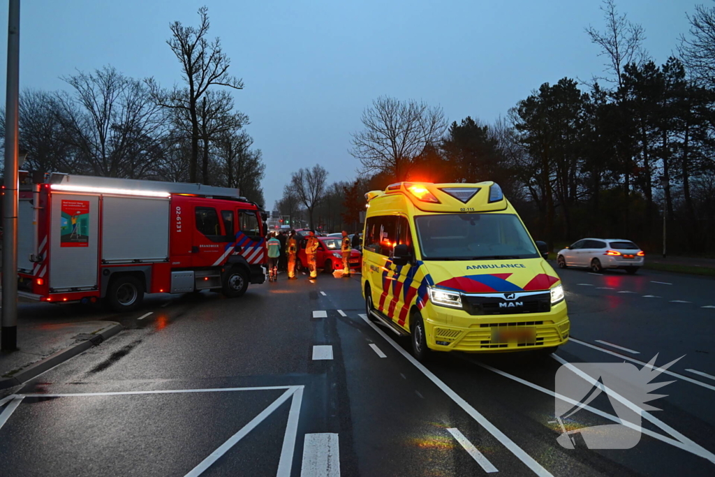 Meerdere voertuigen betrokken bij verkeersongeval