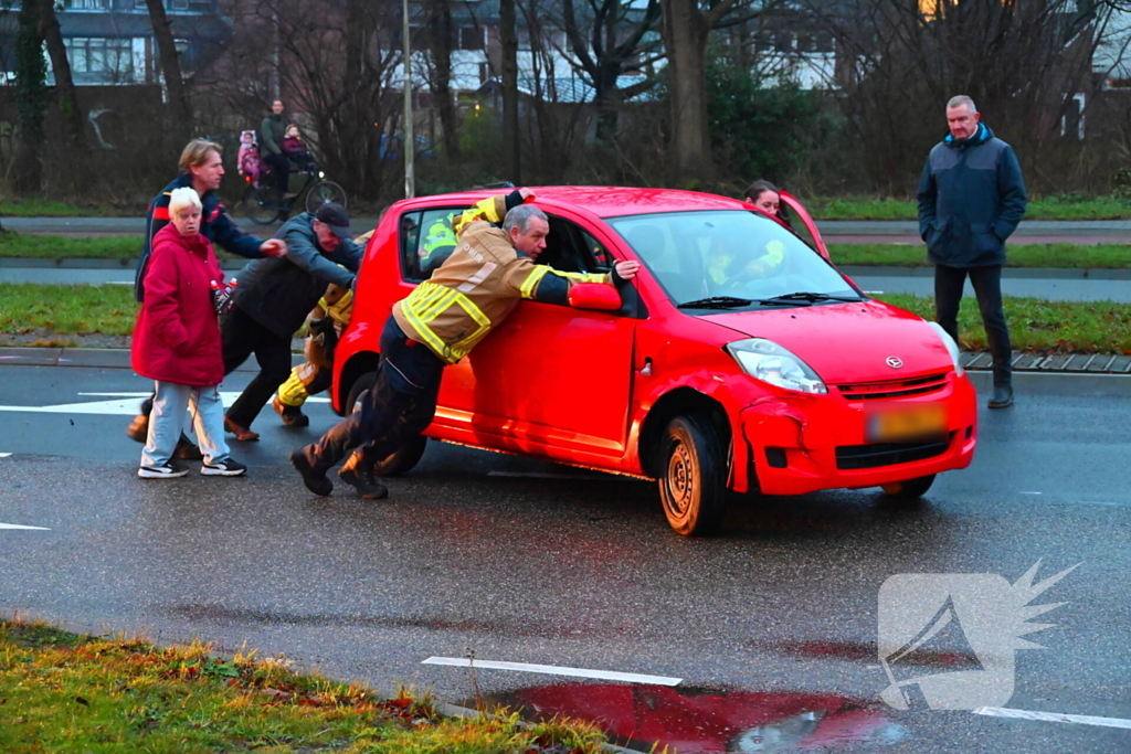 Meerdere voertuigen betrokken bij verkeersongeval