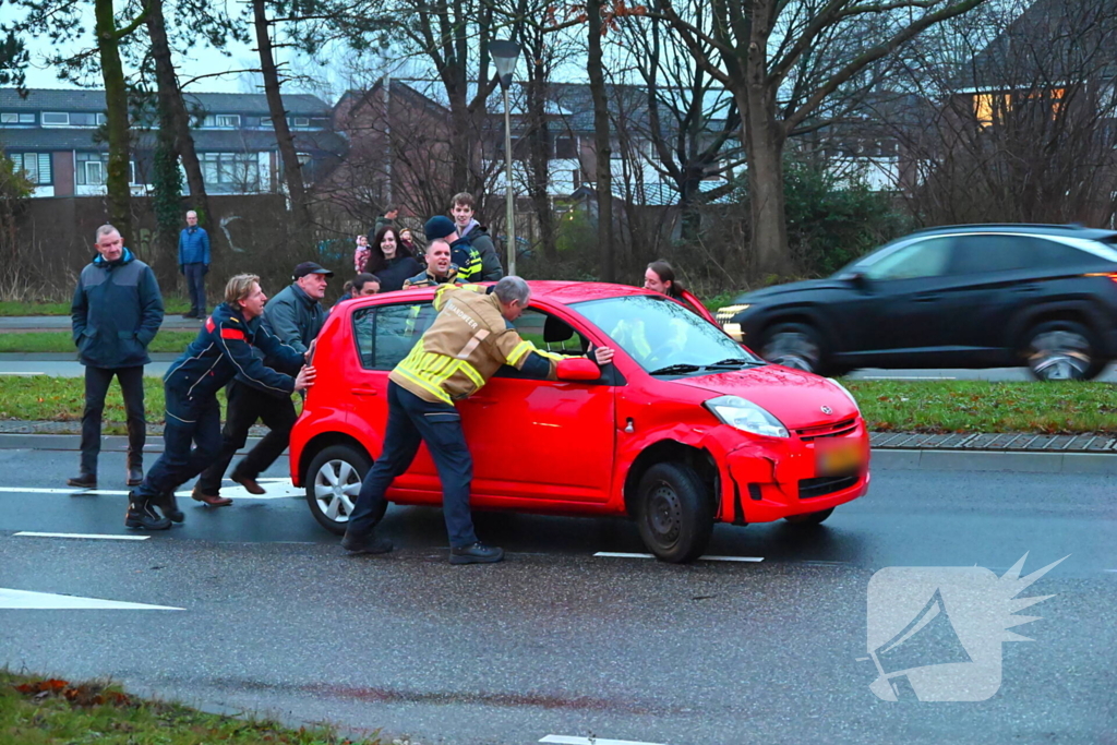 Meerdere voertuigen betrokken bij verkeersongeval