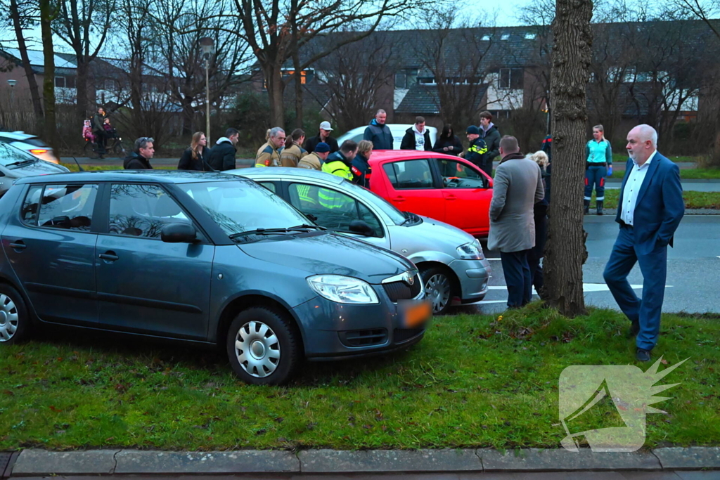 Meerdere voertuigen betrokken bij verkeersongeval