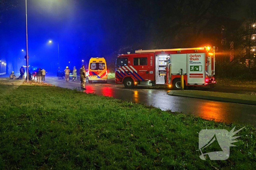 Meerdere gewonden bij aanrijding tussen twee voertuigen