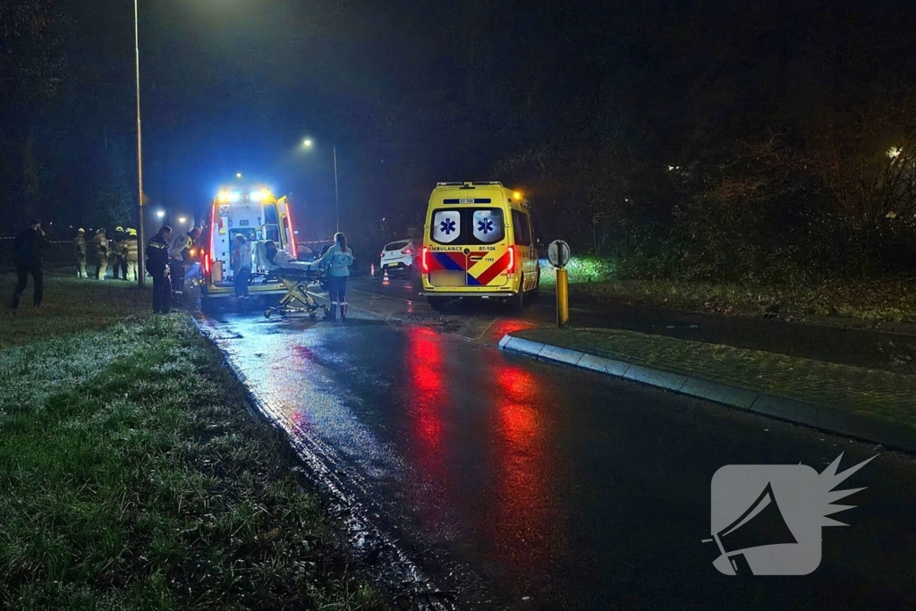 Meerdere gewonden bij aanrijding tussen twee voertuigen