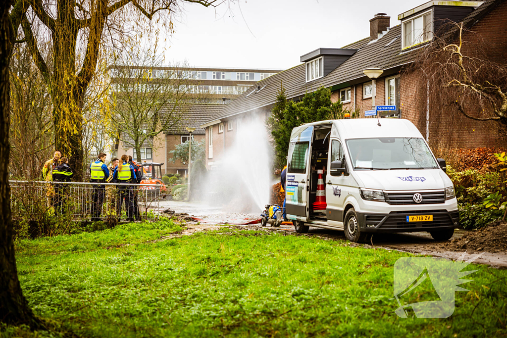 Huis uit op 1e kerstdag vanwege gas- en waterlekkage