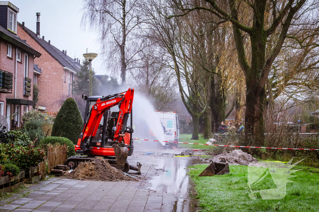 Huis uit op 1e kerstdag vanwege gas- en waterlekkage