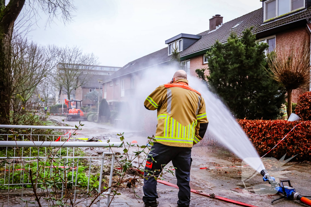 Huis uit op 1e kerstdag vanwege gas- en waterlekkage