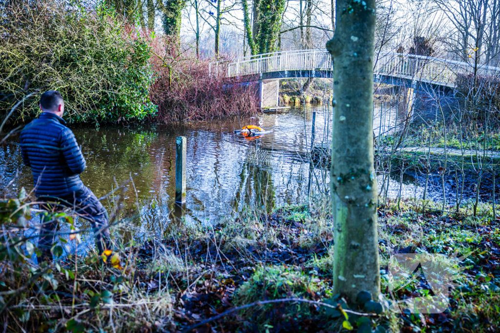 Zoektocht naar vermiste Achmed Ouled Sadik in waterwingebied