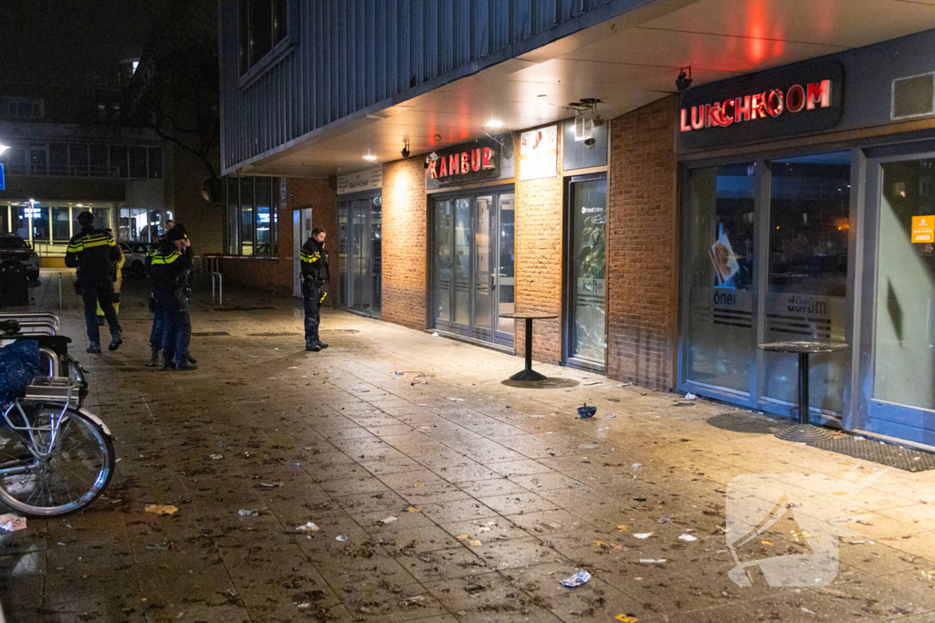 Explosie bij snackbar Kambur