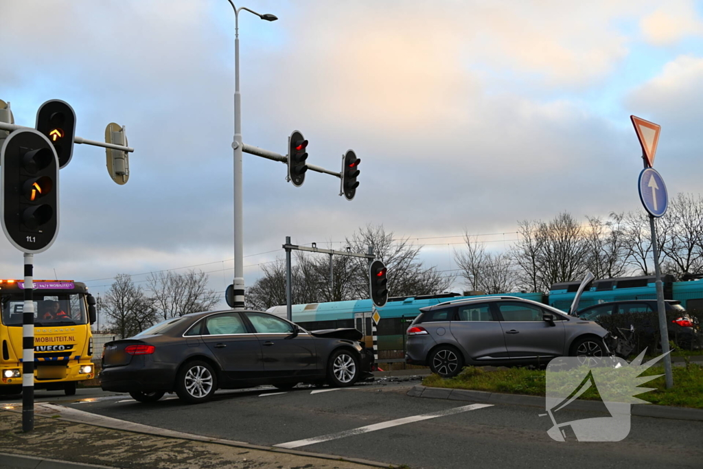 Frontale botsing loopt met een sisser af