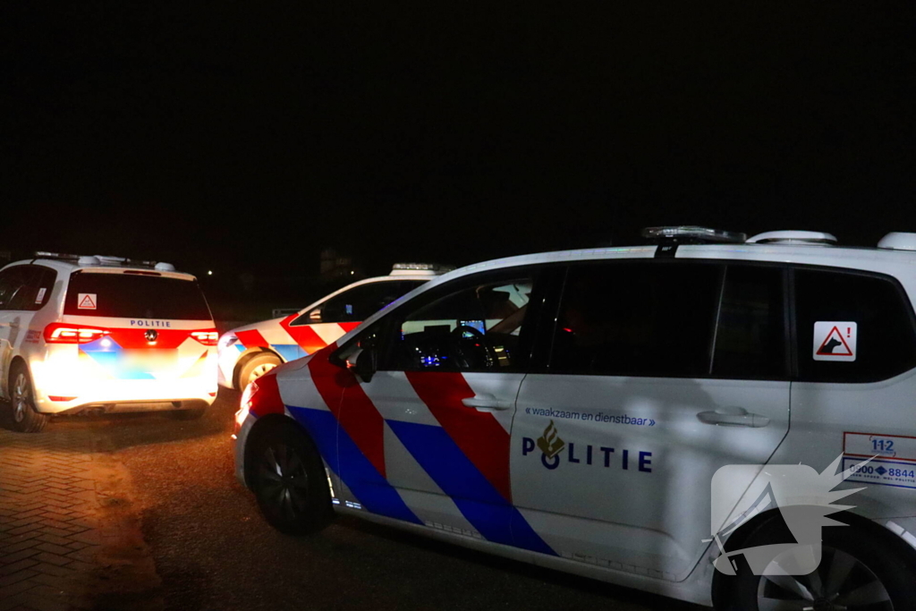 Drone en politiehond ingezet naar inbrekers op bouwterrein